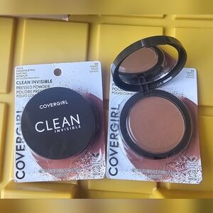 COVERGIRL Clean Invisible Powder Matte Finish 165 Tawny Fauve Tostado (2) NEW